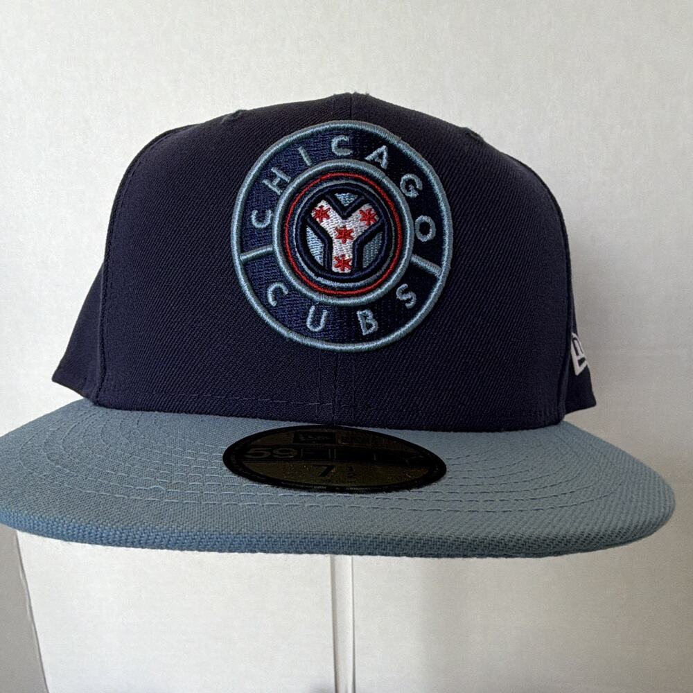 New Era 59Fifty Chicago Cubs 7 1/2 Fitted Hat, Brand New